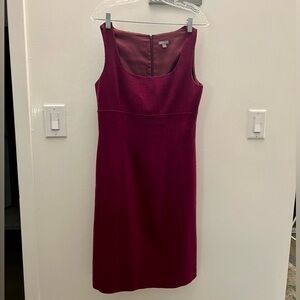 Ann Taylor sleeveless, scoop neck dress